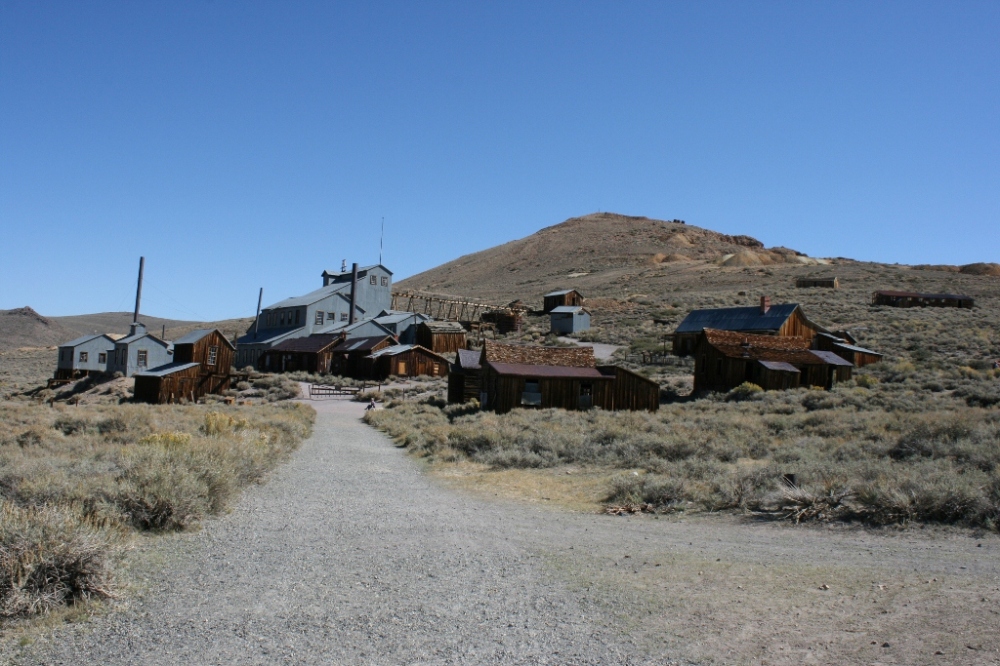 stamp mill Bodie ghost town