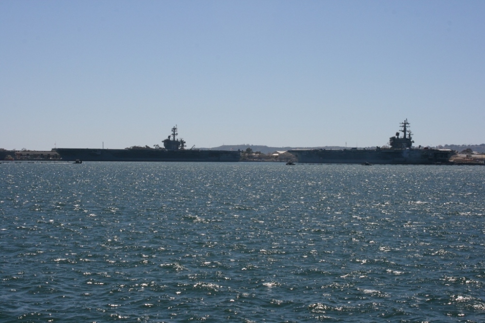 USS Carl Vinson (CVN-70) & USS Ronald Reagan (CVN-76) San Diego