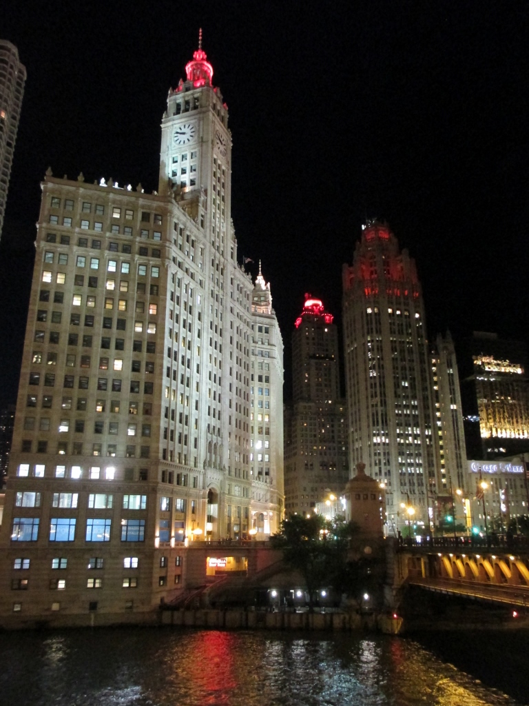 The Wrigley Building on the Miracle Mile