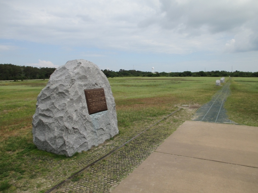 Wright Brothers flight markers