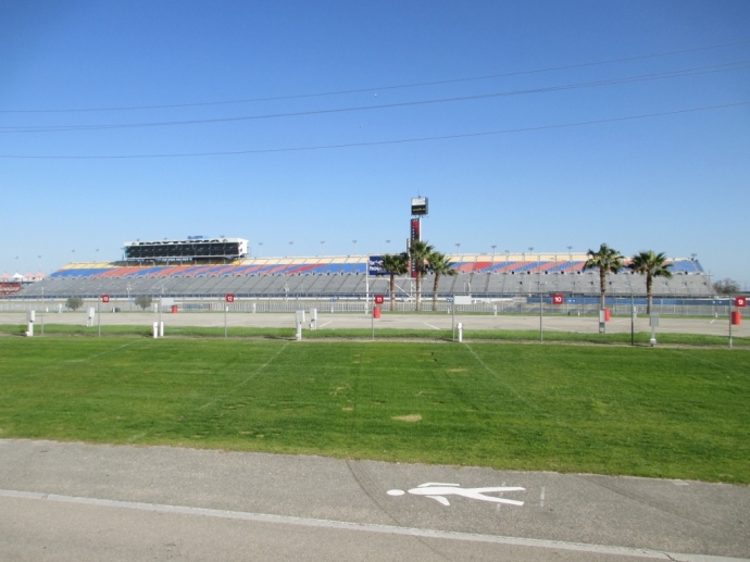 Daytona International Speedway Back Stretch