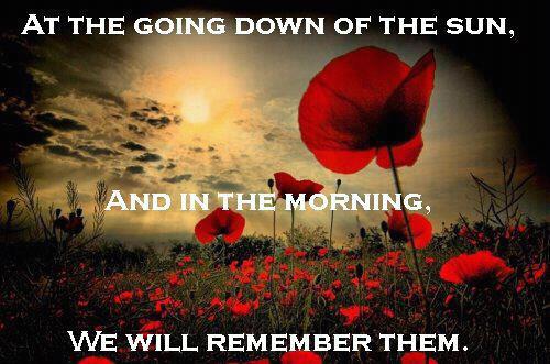 Lest we forget ww1