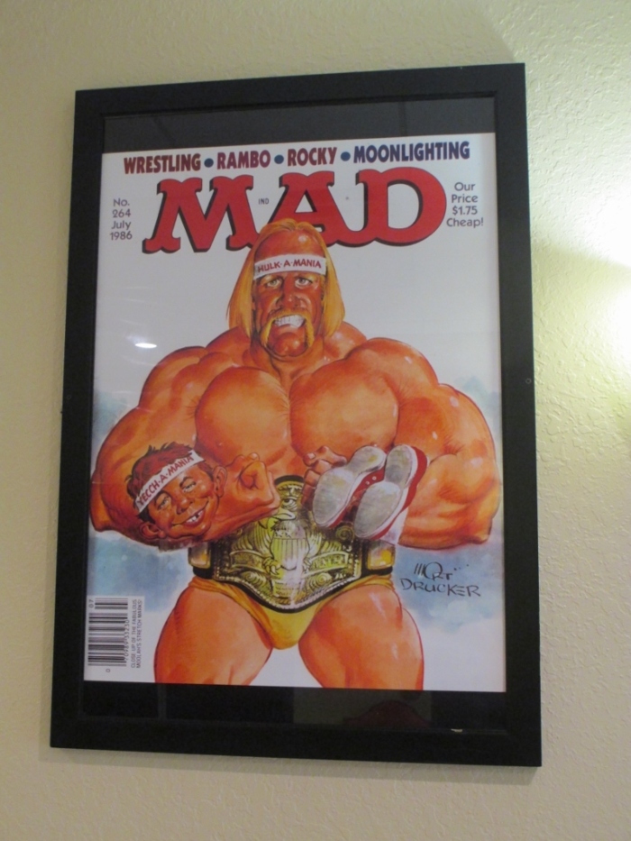 Classic MAD Magazine cover Hulk Hogan