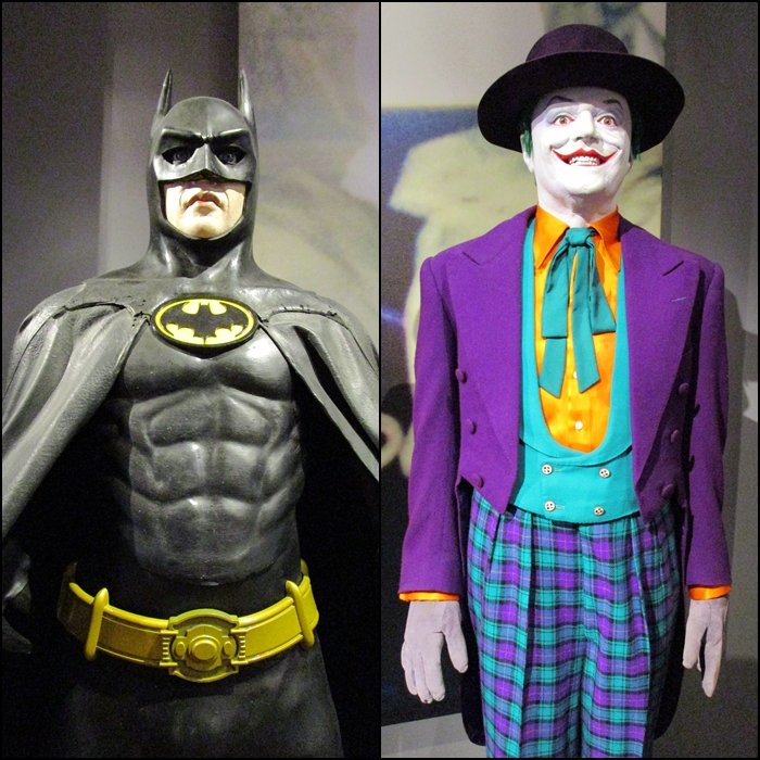 Warner Bros VIP Tour Batman 75 Exhibit batman joker