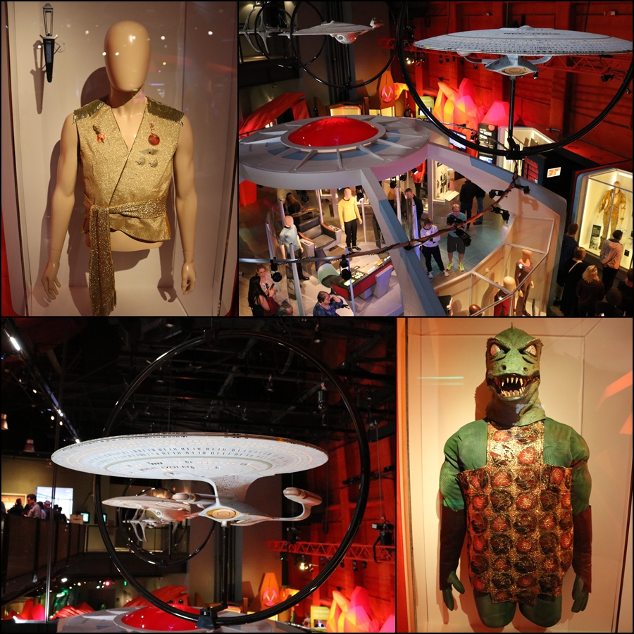From old to new there is much to see at the Star Trek: Exploring New Worlds exhibition at the EMP Museum
