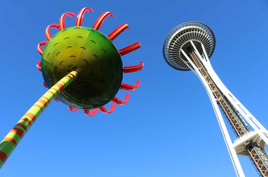 Seattle Space Needle & Sonic Bloom
